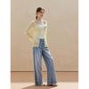 INMAN French 3D Crochet Knit Cardigan