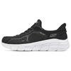 Comfortable Low-Top Lifestyle Sneakers Women Sneakers Black 117635-BLK