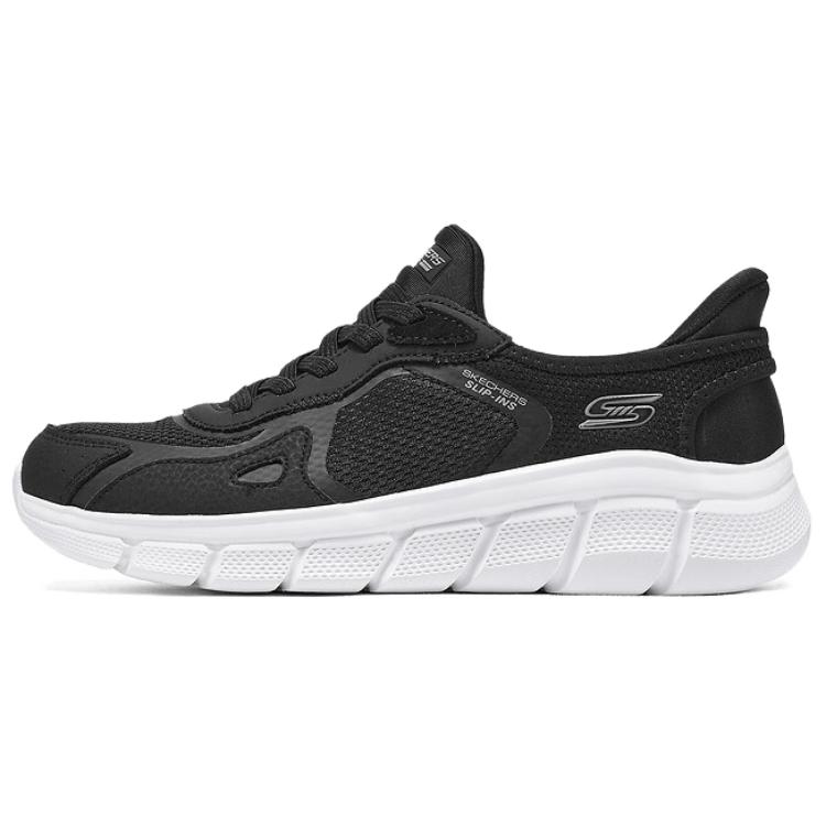 Skechers Comfortable Low-Top Lifestyle Sneakers Women sneakers Black 117635-BLK 38.5