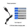 3.7V Lithium Battery 3.5mm USB Charging Cable for Remote Control Aircraft