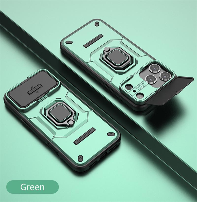 For iPhone 17 Pro Max Case Slide Camera Len Cases iPhone 17 Air iPhone 17 Pro Max Cover Bumper Shockproof Armor PC Phone Cover