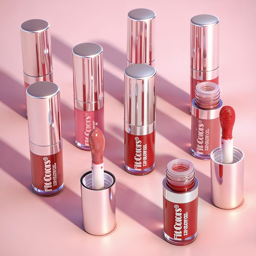Moisturizing Mirror Effect Lip Glaze, Available In 6 Colors, Refreshing Non-Greasy Formula, Glossy Shine and Long-Lasting Wear Liquid Lipstick Makeup