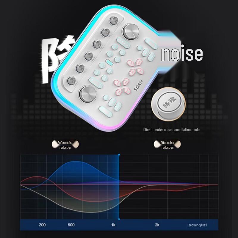 Soaiy SG20 KTV Sound Card Speaker System