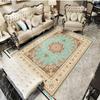 Indian Moroccan Carpet Area Rug Floor Mats Ethnic Style Children Play Mat Bedroom Trendy Non-slip Living Room Flannel Home Decor