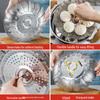 Stainless Steel Multifunctional Telescopic Steamer and Egg Rack