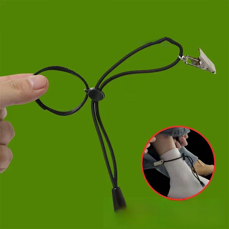 10Pcs Invisible Adjustable Leggings Clip For Pants Legs Prevents Dragging Multi-Purpose Photography Background Fixing Clip