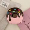1pc  New Acetic Acid Hair Grab Creative Donut Hair Clip Cute Round Grab Clip Back of Head Disc Hair Shark Clip Hair Accessory
