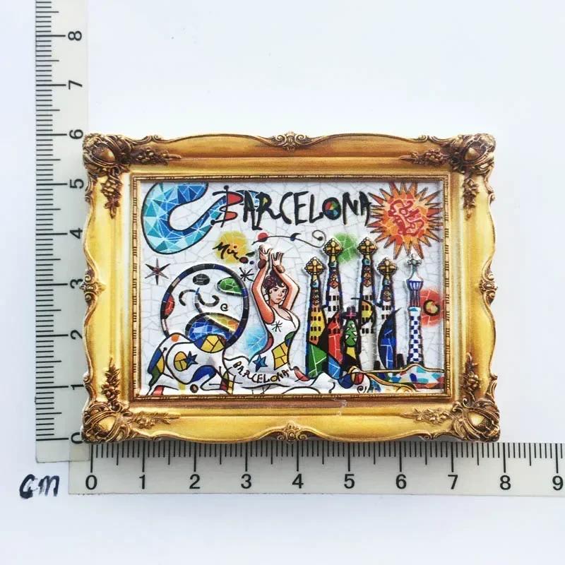 Spanien Madrid Kühlschrankmagnete Touristensouvenir Cordobam Barcelona Sevilla Toledo Magnetische Kühlschrankaufkleber Sammlung Geschenke