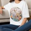 Floral Deer T-Shirt | Mandala Deer Tee Animal Medallion Tee Shirt Gift for Her Mom Grandma Family Friend Sister Crew Team Party Aunt