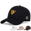 Prstová baseballová čepice venkovní sporty bavlněná výšivka baseballová čepice hip hop streetwear kpop snapback kšiltovka ležérní