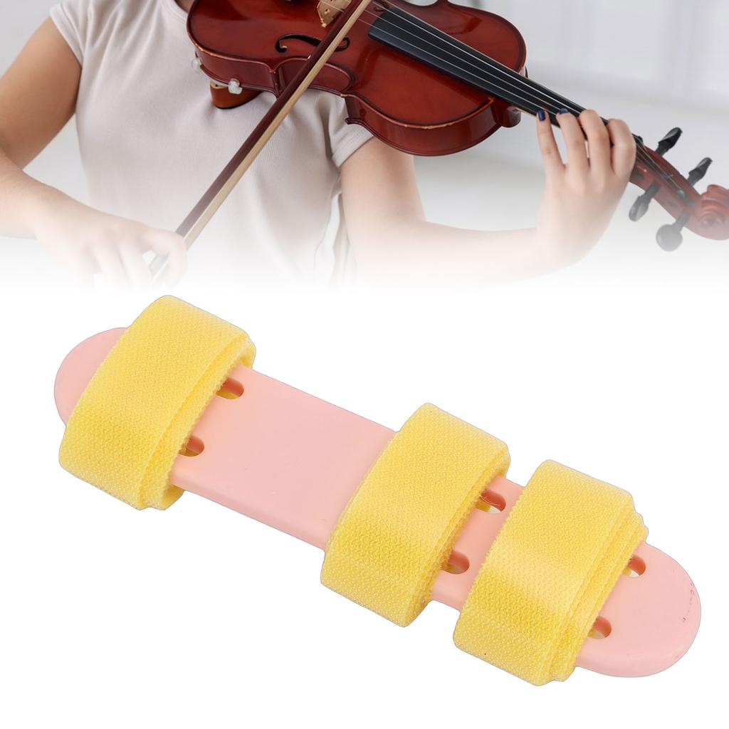 Violin Wrist Practice Aid with Strap Left Hand Straight Wrist Trainer for Kids Beginners
