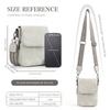 Hot-selling Mini Messenger Bag, Portable Mobile Phone Bag, Multi-pocket Card Slot Function, Adjustable Shoulder Strap.