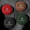 FA9Car Cup Holder Pad PU Leather Slot Non-slip Coaster Mat Car Accessories Stickers For Mercedes Benz C63 W117 Cla45 W205 W212 E63
