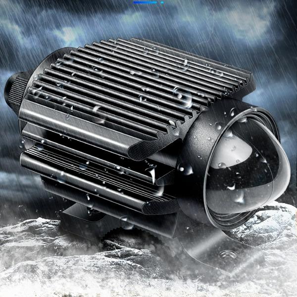 Motorrad LED Licht Wasserdichte Lampe Elektrische Fahrzeug Scheinwerfer Nebel Licht Projektor Objektiv Scheinwerfer Für Auto/Motorrad