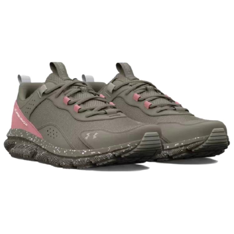 Under Armour Charged Verssert Lightweight Comfortable Breathable Low-Top Casual Running Shoes Women sneaker Green 3026810-300