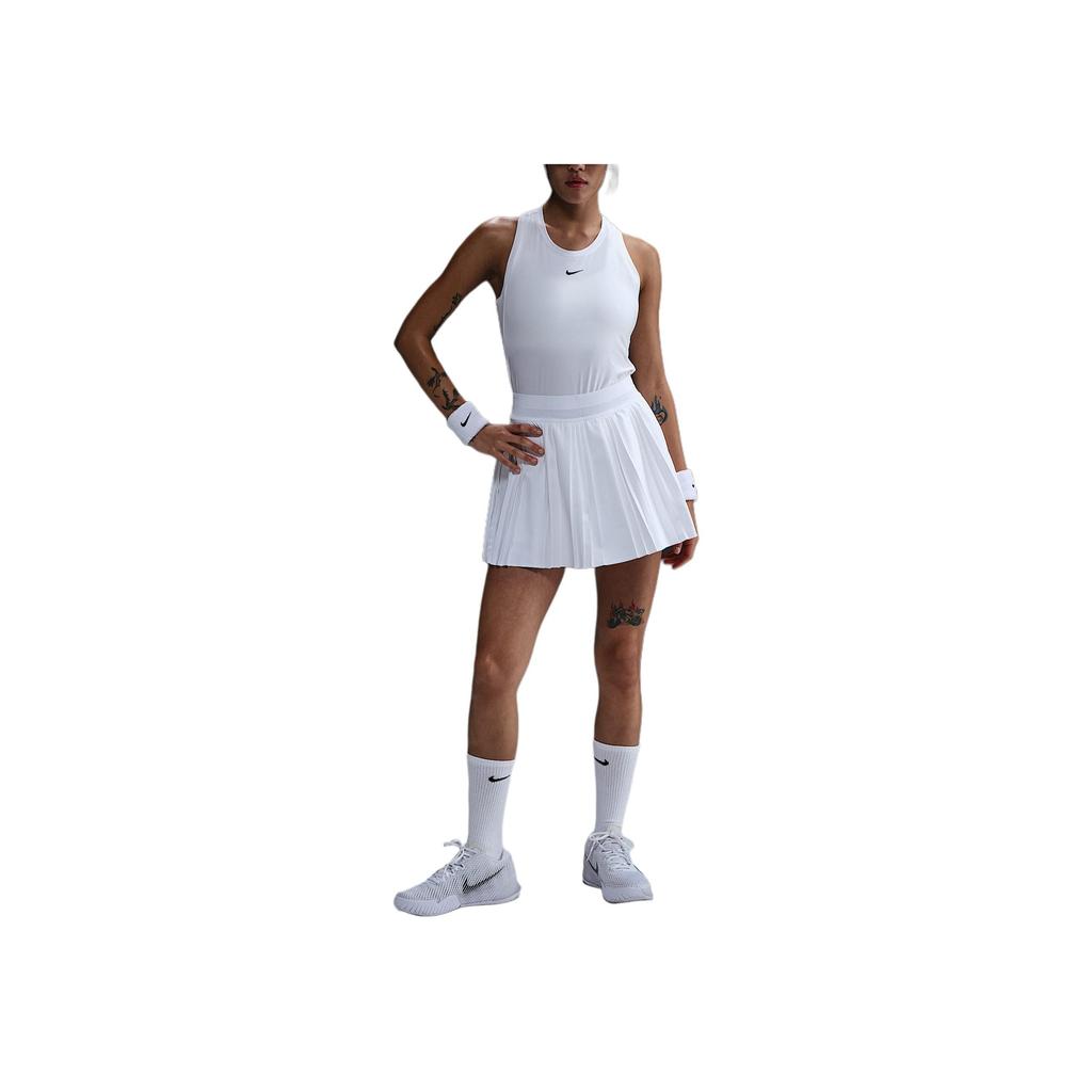 New Nike Court Advantage Casual Shorts Women's White/White FZ6513-100