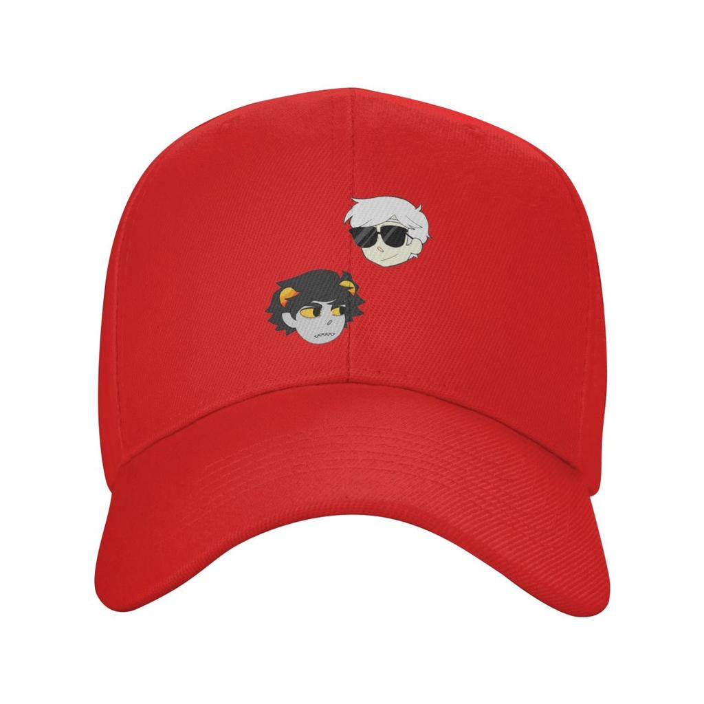 Homestucks Manga Karkat Vantas Print Baseball Caps Snapback Men Women Hats Adjustable Cap Streetwear Baseball Hat Casquette