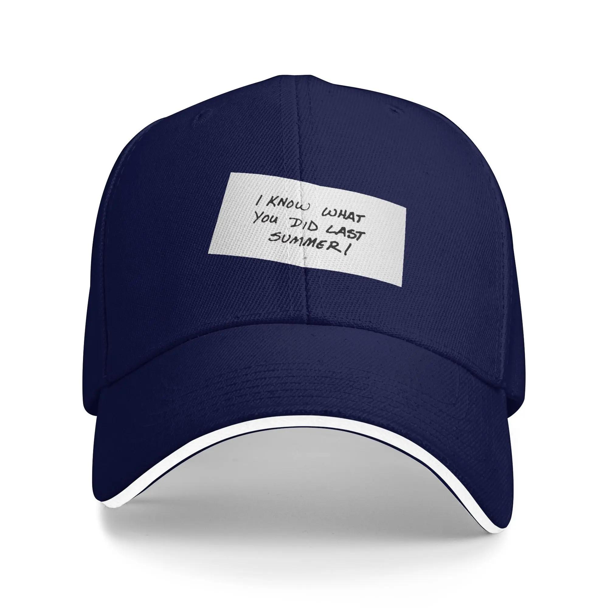 

Movie I Know What You Did Last Summer Baseball Cap Tennis Skate Dropshipping Hip Hop Hats Women Unisex Fashion Print Baseball Caps One Size