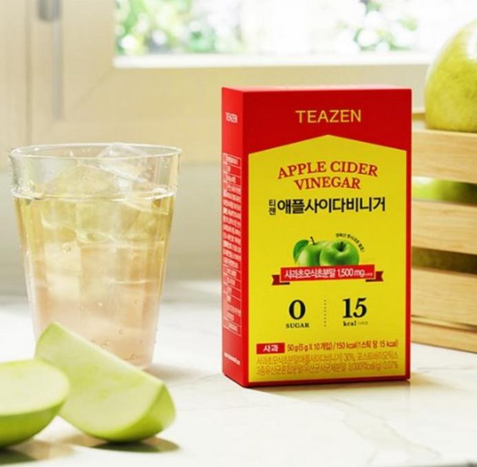 Teazen Apple Cider Vinegar 10pcs – Daily Wellness Stick