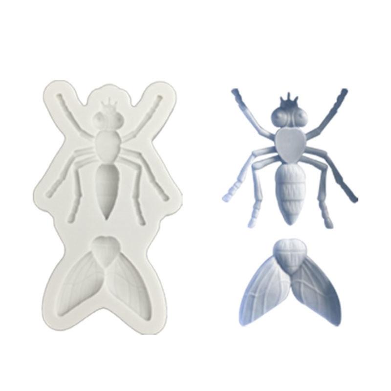 Realistic Insect Silicone Mold For Halloween Decorations Party Props Jewelry Making Tools Reusable Flexible Mould