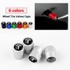 4Pcs Car Wheel Tire Valve Caps Cover Car Wheel Tire Stem Air Valve Caps for Model 3 Model S Model X Model Y 2020 2021 2022