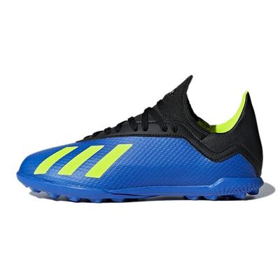 X Tango 18.3 Tf J Non-Slip Durable Low-Top Soccer Shoes Kids Sneakers Blue Yellow Black DB2422