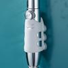 No-Punch Wallhanging Adjustable Shower Head Holder With Hook Powerful Suction Cup Shower Head Bracket Bathroom Accessories