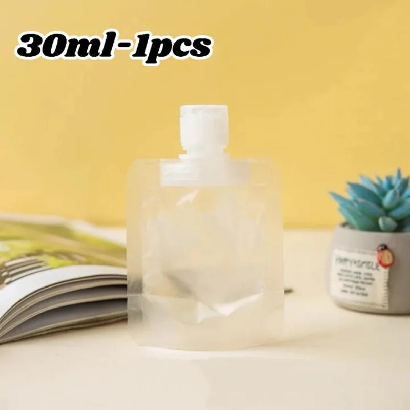 

Travel Empty Squeeze Bags Lotion Dispensing Bag Refillable Shampoo Toiletries Conditioner Liquid Cosmetic Storage Pouch