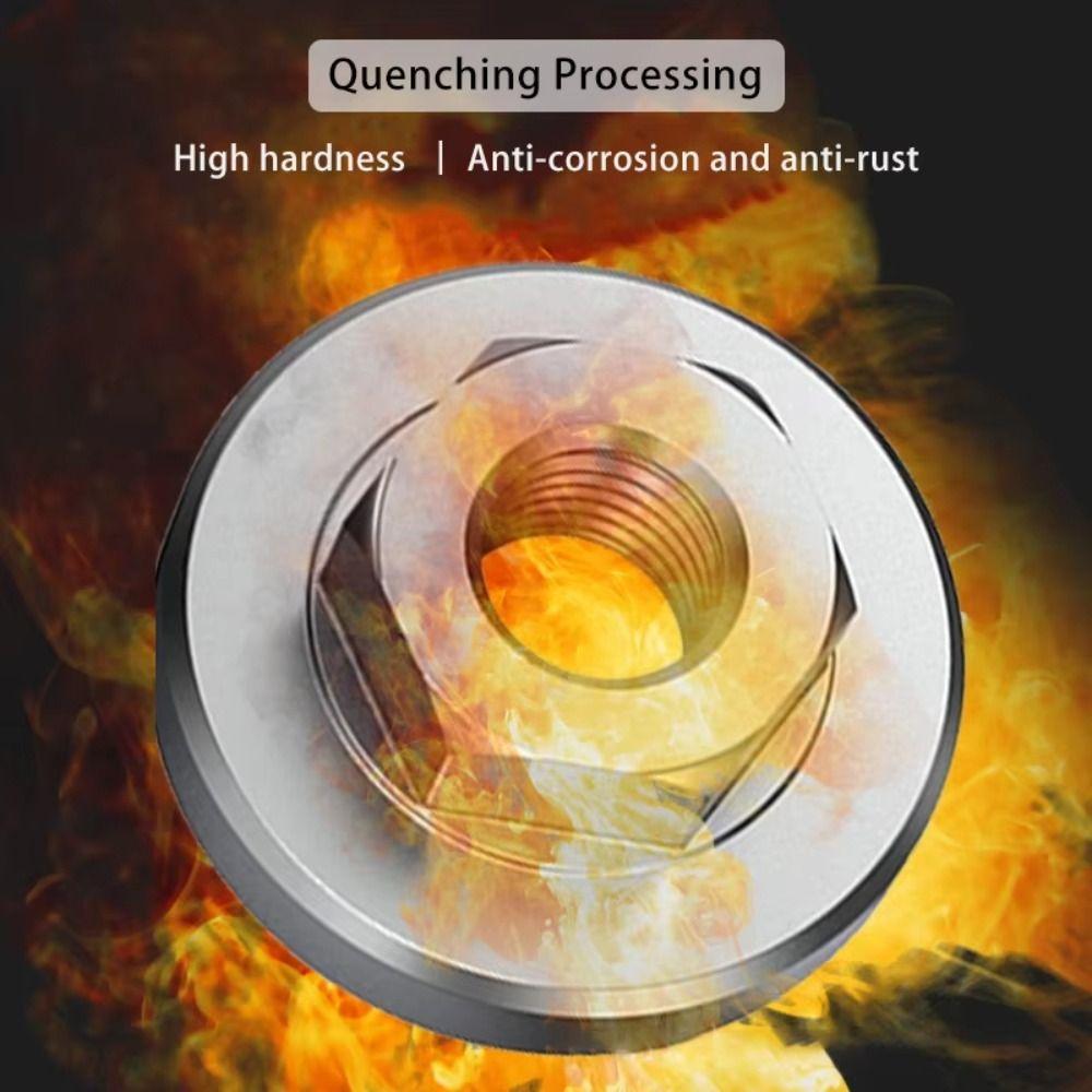 Quick Change Angle Grinder Pressure Plate Sturdy Hexagon Nut Pressure Plate  Angle Grinder