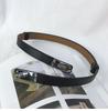 Fashionable Metal Adjustable Buckle Slim Belt for Women Perfect for Casual and Business Outfits