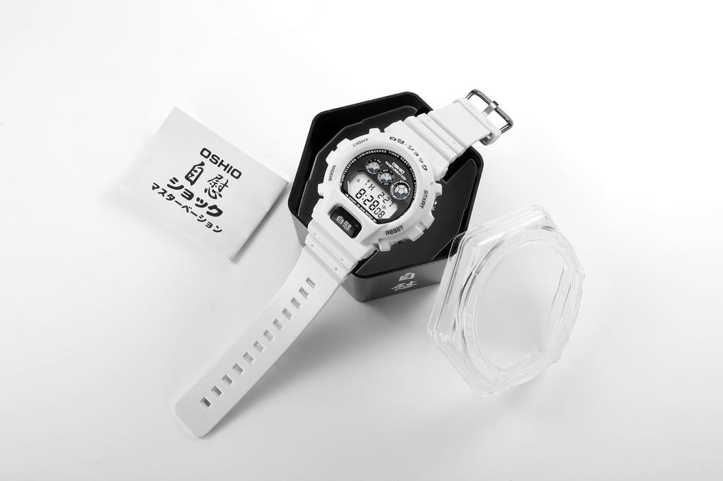 Masturbation Shock Digital Watch Omeco Watch Watch Homage Watch Golf Watch Golf Watch [OMECO] Men's Men's (Tissue White)