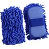 Microfiber Car Wash Mitt Glove Super Absorbent Chenille Scratch-Free Sponge Pad for Auto Detailing Safe Paint Cleaning Tools