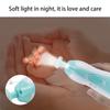 Baby Electric Nail Trimmer with Led Light Kid Nail Polisher Tool Baby Care Multifunctional Fingernail Cutter Trimmer Infant Manicure Set