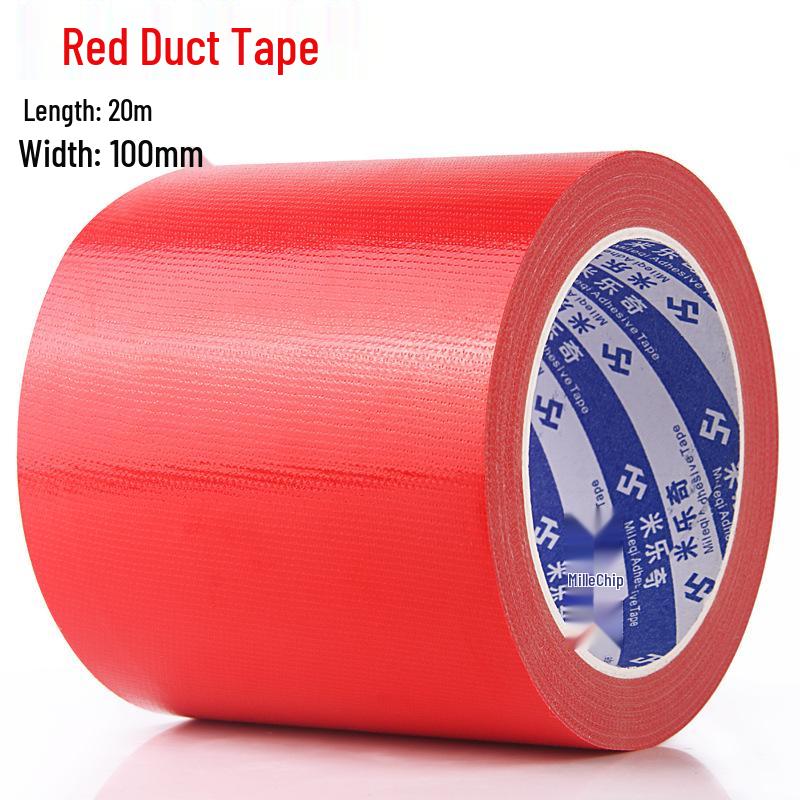 Red Decorative Fabric Tape: Strong, Waterproof, Wear-Resistant for Exhibition & Wedding Carpets