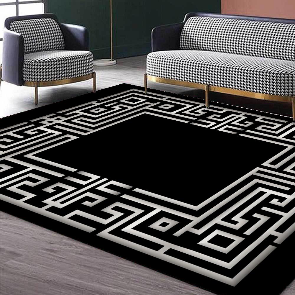 Modern Minimalist Carpet for Living Room Luxury Style Large Room Rugs for Bedroom Decor Home Washable Non-slip Lounge Floor Mats