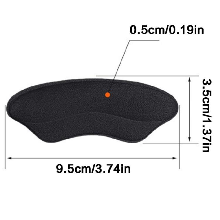 Shoe Heel Liners for Enhancing Comfort 2Pairs Anti Slip Cushion Inserts Shoe Filler for Loose Shoes Heels Pads