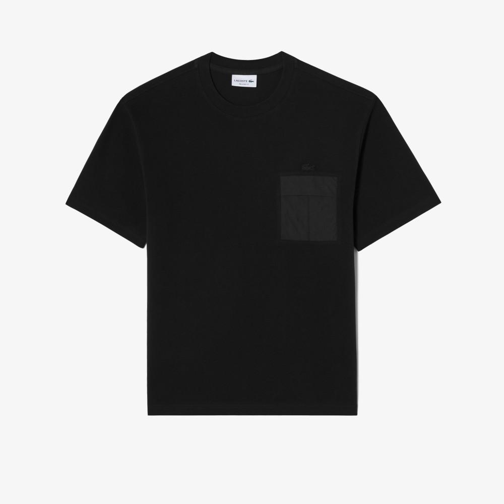Lacoste Men's Strong Yarn Woven Pocket T-shirt TH258E-55G031