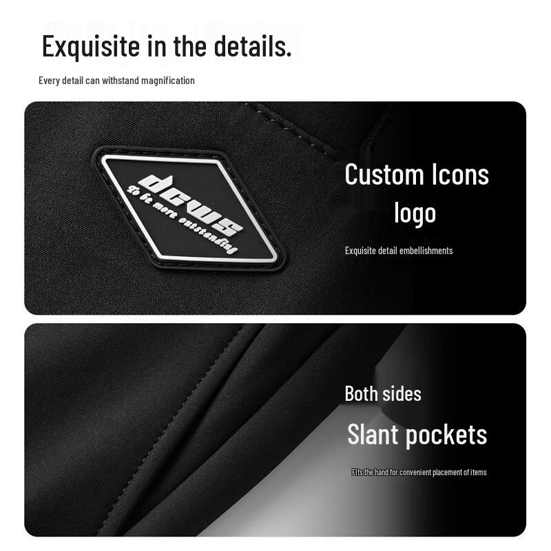 Playboy Men's Fleece-Lined Tapered Casual Long Pants