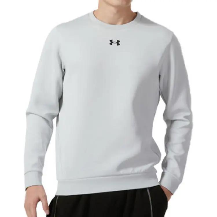 Under Armour Printed Fashion Versatile Round Neck Long Sleeve Long Pants Casual Sports Suit Men suit 23600306-009+22500706-001