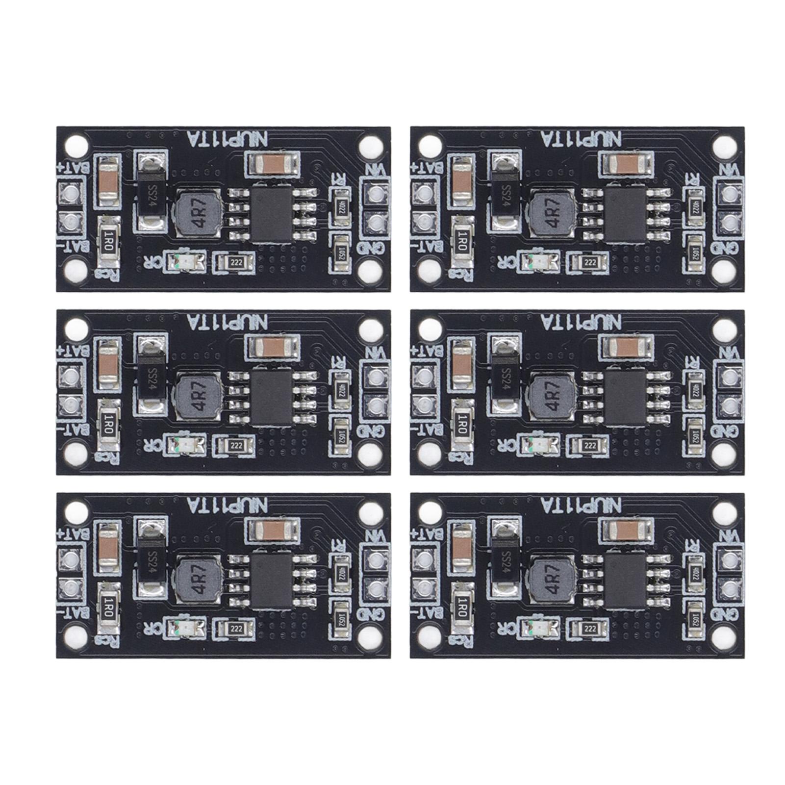 

10 шт. Плата зарядки акумулятора друкована плата Легка захисна 5S NiMH Модуль зарядного пристрою для живлення