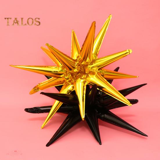 6 buc. Baloane cu stea Baloane din Mylar din folie Starburst cu 12 puncte pentru fundal pentru aniversarea nunții Crăciun Anul Nou Accesorii pentru petrecerea de naștere