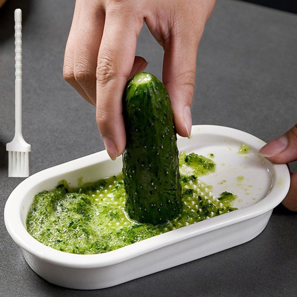 Wear Resistant Ginger Grater Ceramics Kitchen Grater Household Garlic Grinder  Seasoning Grinding