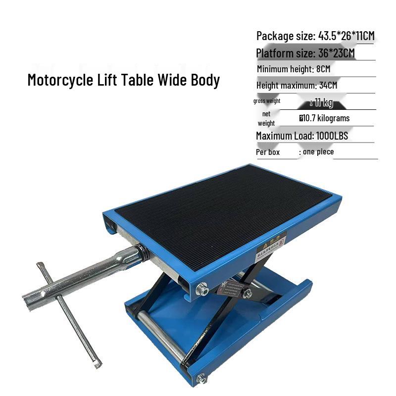 Electric Motorcycle & Vehicle Repair Lift Platform