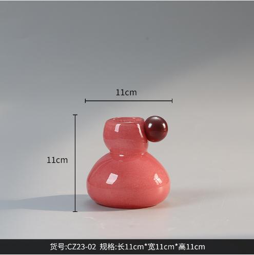 

Candy Color Aromatherapy Jar Dopamine Decorative Vase Tabletop Diffuser Bottle Soft Living Room Furnishing INSInspired Decor