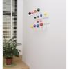 Mid-Century Pop Wood Ball Metal Coat Rack
