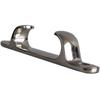 Straight Fairleader Mooring Cleat Flat Clamp 5" Stainless Steel Polished for Marine Yacht Boat Rope Slats