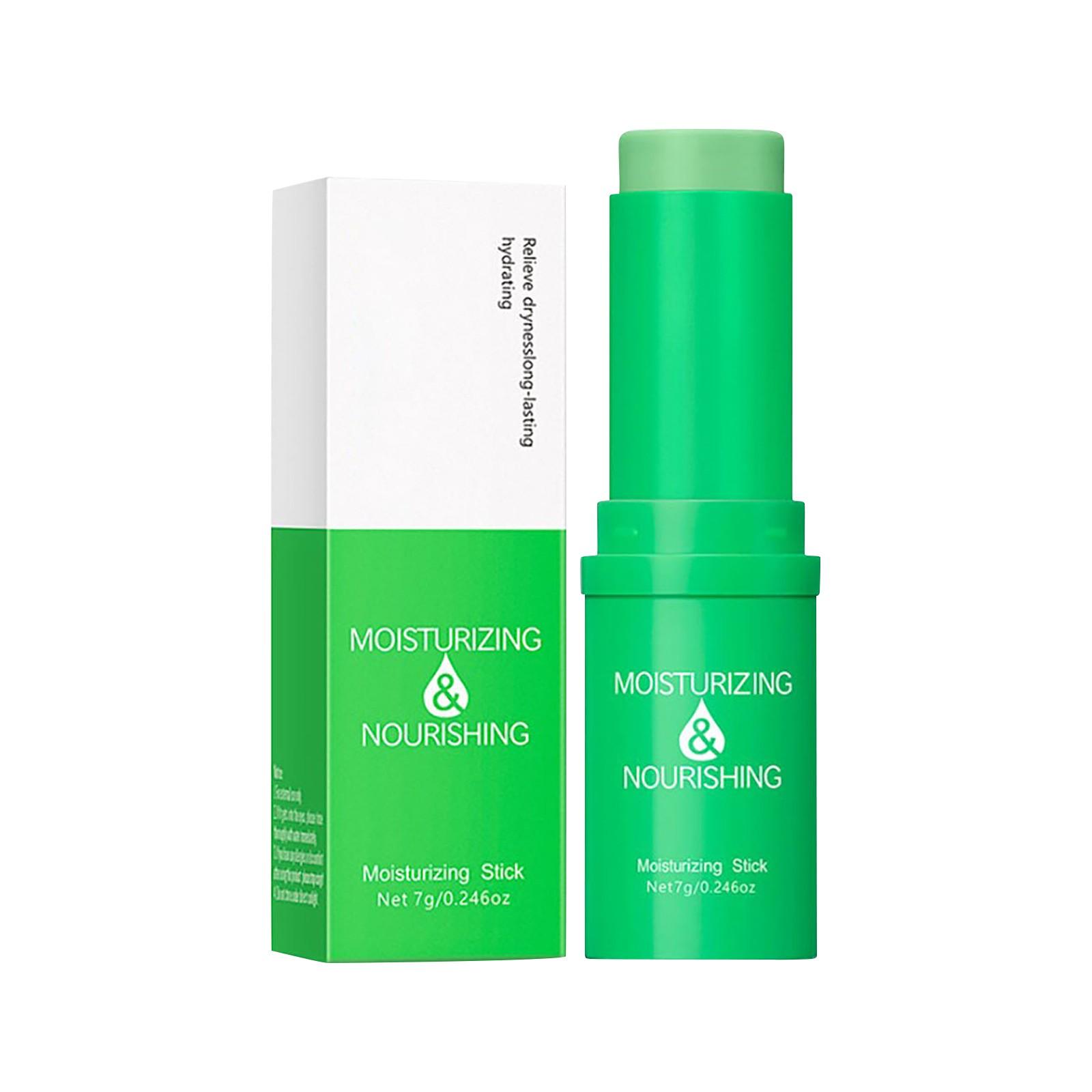 

Увлажняющий стик для лица и губ Увлажняющий стик Увлажняющий небольшой пудровый стик One Size зелёный