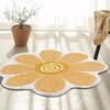 Washable Non-Slip Cartoon Flower Carpet for Bathroom, Living Room, or Balcony
