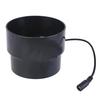 12V Exhaust Fan 110mm100mm for Duct Airflow Quiet Operation for Home and Farm Ventilation Including Greenhouses and Warehouses