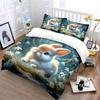 "Rabbit Themed Home Decor Set" Bedding Set with 1 Duvet Cover 2 Pillowcases Single Double King Queen Gift